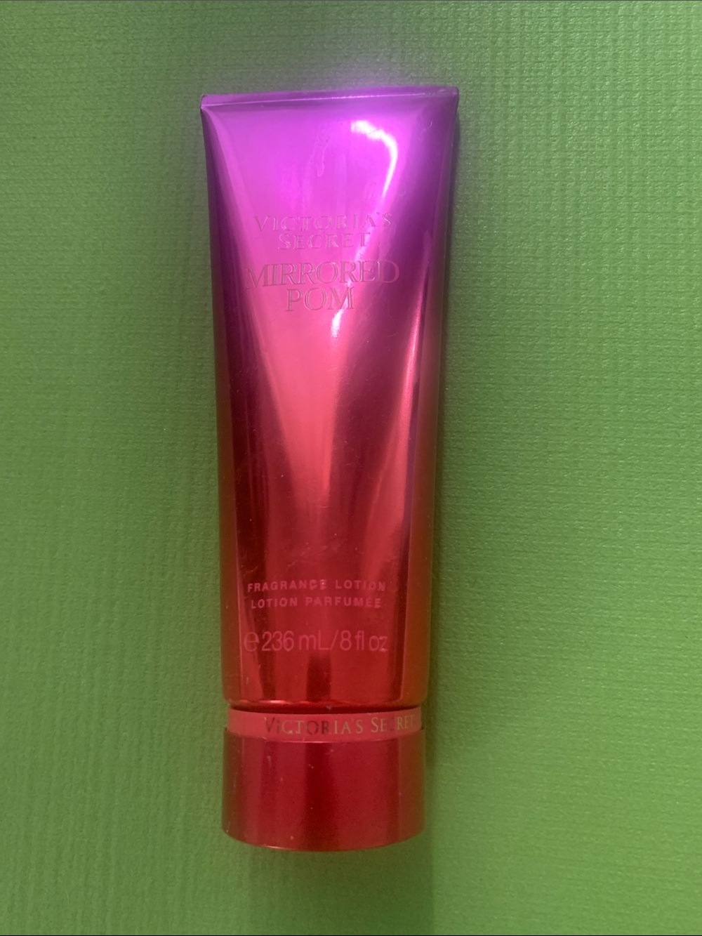 Victoria's Secret Mirrored Pom Fragrance Lotion - Metallic Fuchsia